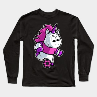 Magical Unicorn Football Game Team Sports graphic Long Sleeve T-Shirt